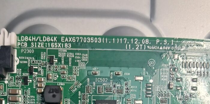⁦EAX67703503(1.1) FOR LG MODEL43LK5730⁩ - الصورة ⁦2⁩