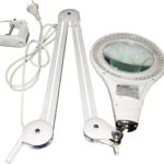 Pro's Kit MA-1209LI 90 LED Table Clamp Magnifier Lamp 220V 5" Lens