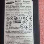 SAMSUNG AC/DC ADAPTER INPUT 100-240V AC  OUTPUT 14V DC 1.43 A