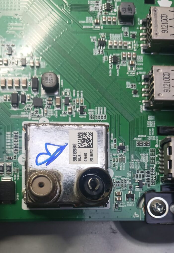 ⁦مين بورد شاشه 43 بوصه ال جي سمارت EAX68167602(1.0)LG 43LM6300PVB⁩ - الصورة ⁦2⁩
