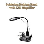 ⁦عدسة مكبرة مع ذراع تثبيت للحام مزودة بمصباح ليد⁩ - الصورة ⁦3⁩