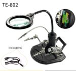 ⁦عدسة مكبرة مع ذراع تثبيت للحام مزودة بمصباح ليد⁩ - الصورة ⁦4⁩