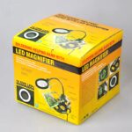 ⁦عدسة مكبرة مع ذراع تثبيت للحام مزودة بمصباح ليد⁩ - الصورة ⁦5⁩