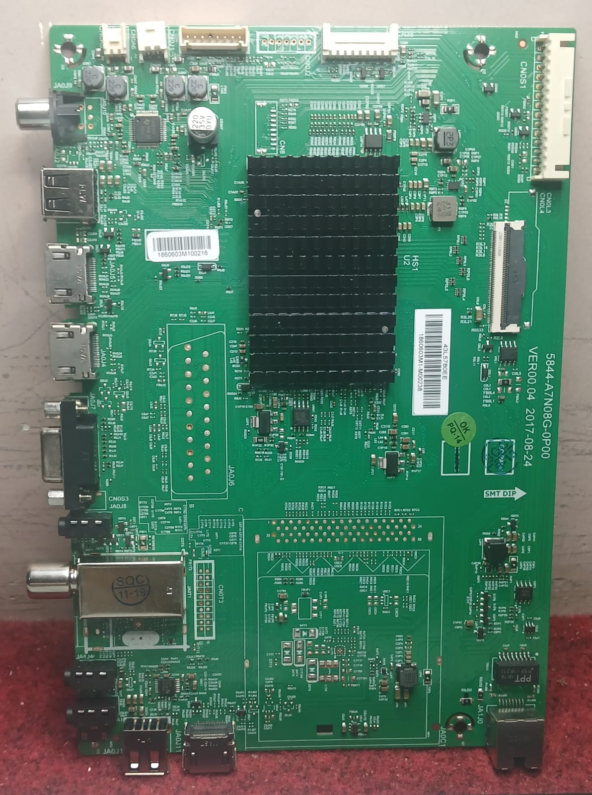 WhatsApp Image 2026-04-06 at 6.42.00 PM TOSHIBA 5844-A7N08G-0P00 43L5780EV - الصورة 1