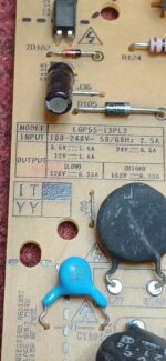 ⁦LG Power Supply Board EAX64905601 (1.6) LG 55LN5700⁩ - الصورة ⁦5⁩